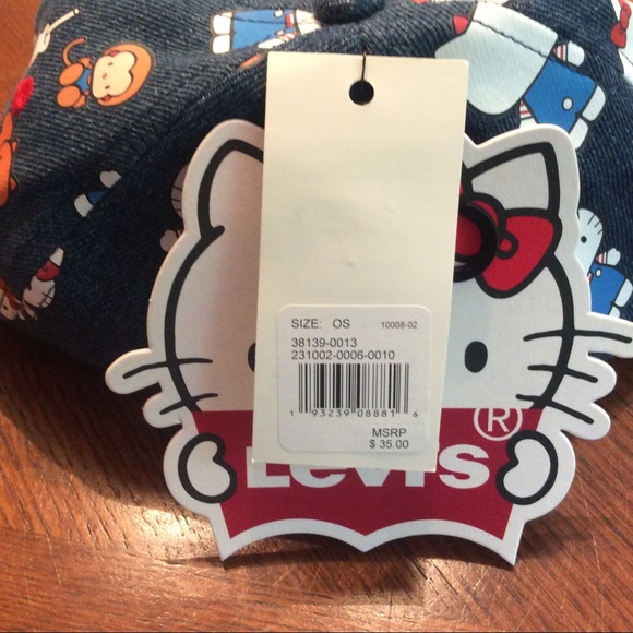 Levi’s HELLO KITTY denim hat - Picture 4 of 6